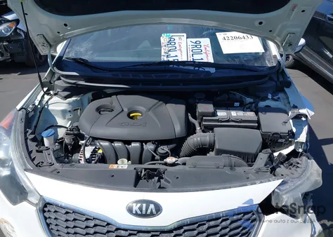 2016 Kia Forte Ex from USA, damaged, VIN KNAFX4A85G5450741